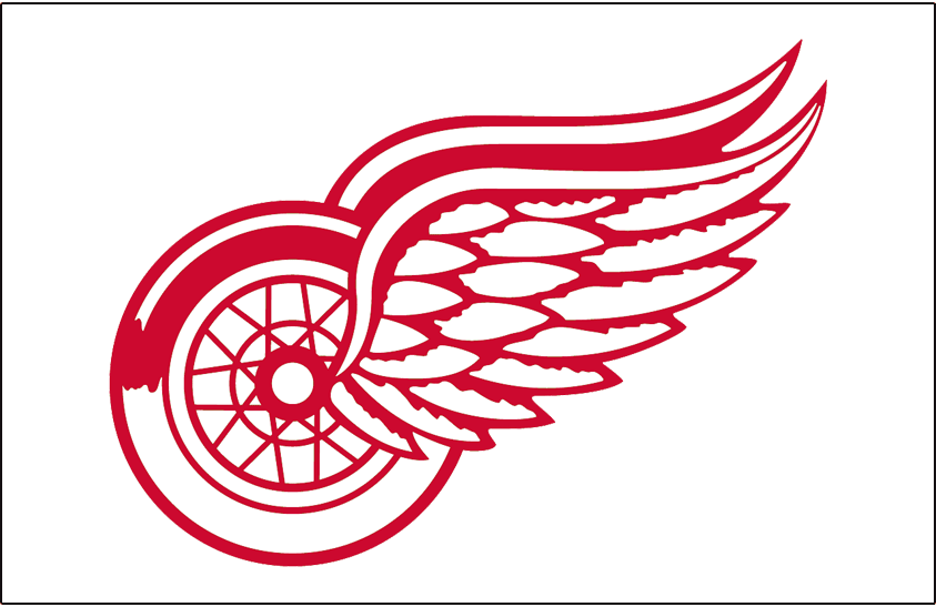 Detroit Red Wings 1983 84 Jersey Logo iron on paper